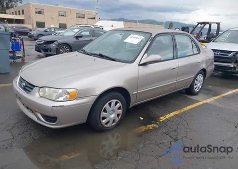 2002 Toyota Corolla Le из США, поврежденный, VIN 1NXBR12E22Z655622